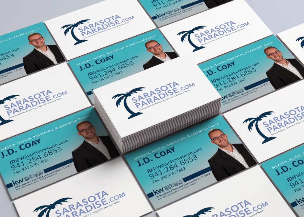 Sarasota Paradise Business Cards