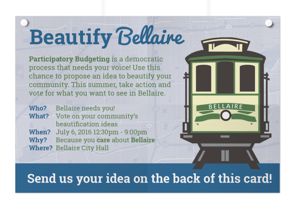 Participatory Budgeting Mailer